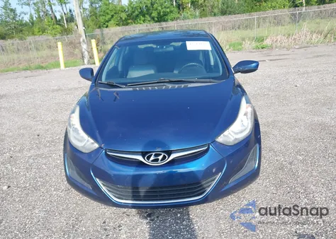 2016 Hyundai Elantra Se z USA, uszkodzony, nr VIN 5NPDH4AEXGH732743